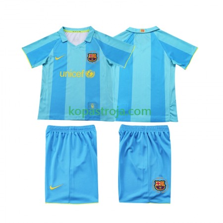 Billiga Fotbollströjor FC Barcelona 2007 2008 Retro Barn Borta tröja Kortärmad